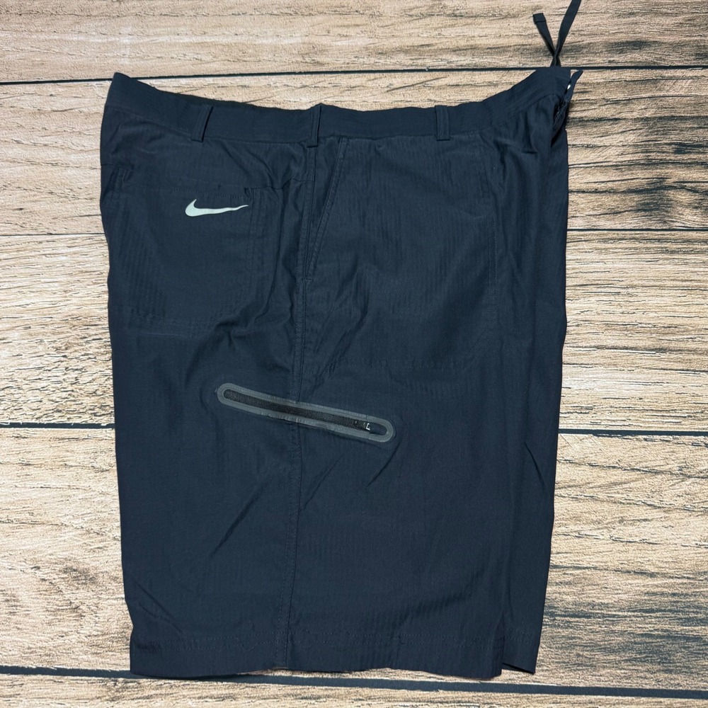 Nike Tiger Woods Collection Golf Shorts Mens 40 Black Dri-FIT 619758-010 - Picture 3 of 10